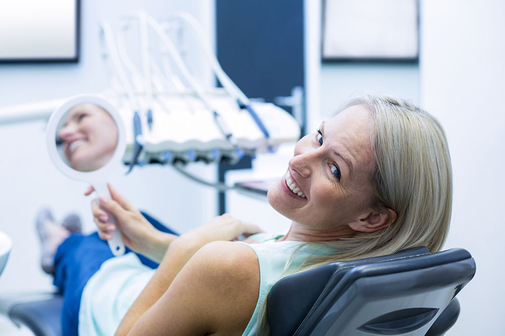 happy patient